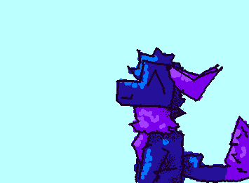 silly doodle of my sona, galactic :D