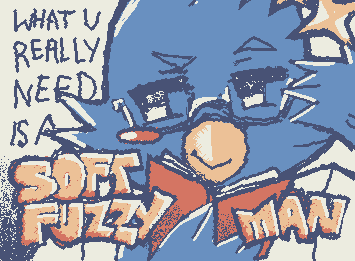 soft fuzzy man by lemon demon but its that chopped bird from deltarune