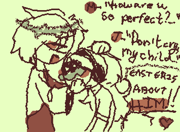 "Easter is about Him. Not the eggs, not the bunny, but Him." You can think I look like an old religious (and boring) lady, but it's my religion and I love Him.