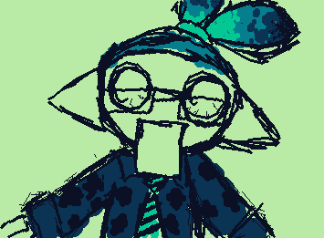 I got bored after finishing my math assignment in class and I've been fixating on the Splatoon manga series -^-