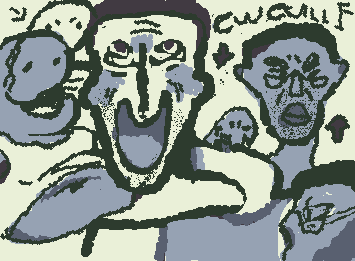 Cwcville and Charlie (Smiling Friends)