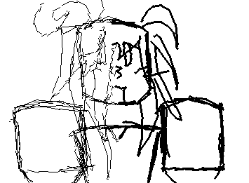 What the.. WAIT NO SHES GLITCHING OU-