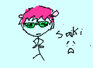 guys such a tuff stickman idk who this is....