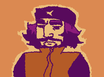 Che Guvera idk man ireally wanted to draw him