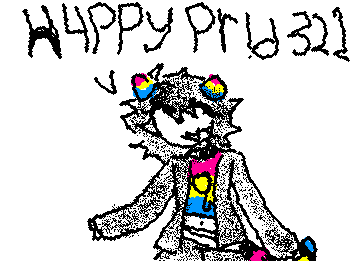 H4ppy Pr1d3111 my Homestuck oc wishes u a happy pride <3
