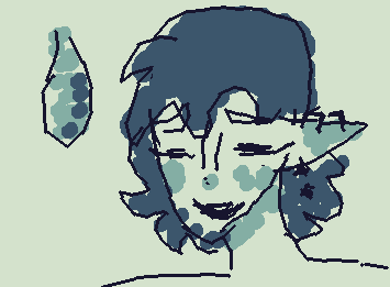 Sorry I haven't posted in a bit!! Im on my phone rn so sorry the drawing is a bit crappy!! Things I missed-- Happy trans visbity day(mar 31) and happy April foo