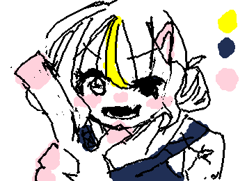 @midesu ！！！できましたお〜　OCかわいくできたンゴ！！！！