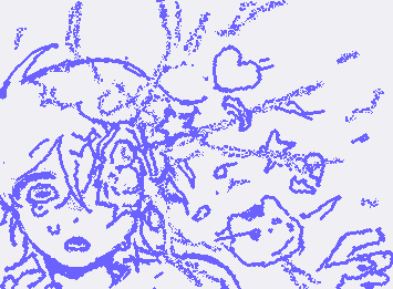 Wipp I've finished outlining, but I have no idea what to color it in :_))))