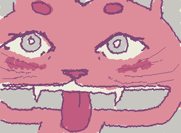 My friend’s freaky ah cat (I’m so scared of her)