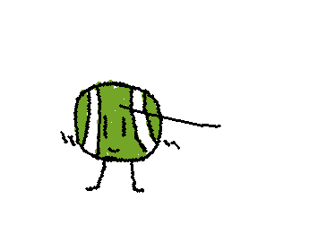 TENNIS BALLL!! my love hes so coolio,,