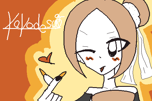 @inari 　お姉ちゃぁぁぁあああん!!!!!!庇ってくれてありがとねぇぇぇぇぇええええ!!!!!ｸｿ下手な絵だけどこれお礼のつもり…