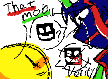 That mob＆Verity
mob「Where is Twixxel?」
Verity「They aren't here anymore.」