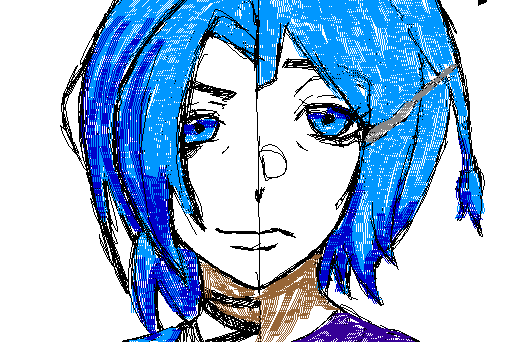 I drew Jinx from Arcane! Sorry if some colors are wrong!🥲