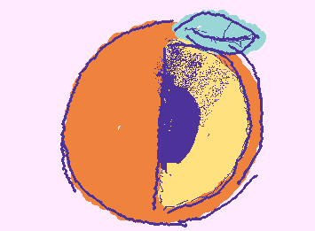 Peach... A simple draw