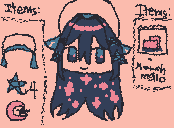 TWILIGHT 5 CHIBI SHEET. 5h3'5 th3 r1v47 0f Amai 4c4d3m1c w153. H3r n4m3 15 Tsubaki Hakumei :>