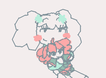 Buttercup with her plushie... :33