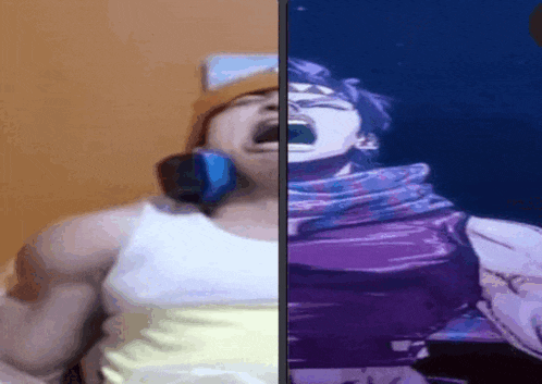 How i feel after posting about the gayest jojo in the jojo universe for pride month even though he is canonically straight and married : ::wp-rainbow-bloom::