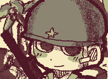 @Rioさん出来ました！！ペリリューのよしきくんです！！本当に遅れてすみませんでした…！！！::wp-bless-up:: (下手ですみません)