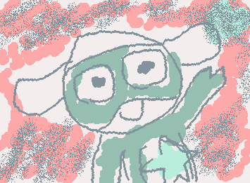 ケロロ見ないで描いたケロロだから違うかも🐸