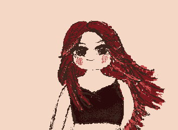 help me decide her name. thats the chibi form of my oc. the normal form is on my pfp.