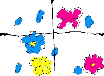 雨の日の景色を書きました。