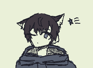 (=^・・^=) ☆= 💙🖤