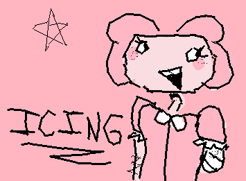 My oc, Icing! She luvs to sing n bake ^w^