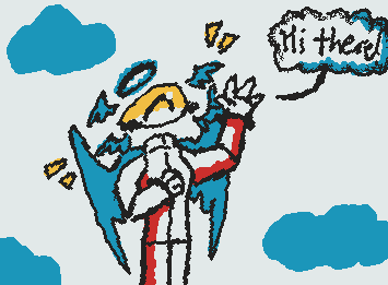 Been seeing a lot of eye OCs lately! Sunny says hi! Yall look epic :D