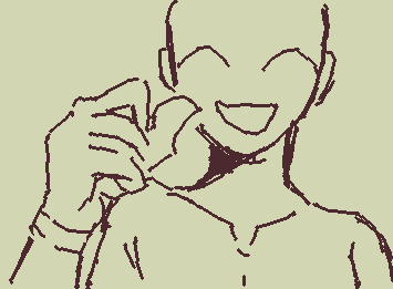 いい感じにできた手袋