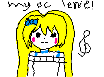 my oc lenie yay