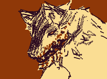 “And the wolf left him alone, because he smelt a good man”