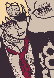 No sabia de que color hacerle el pelo ('._.)