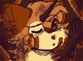 OTHER CHARACTER! her name is minerva, and is the protagonist of the lore that i have with my charcaters, the lore´s name is prequelle btw!!!