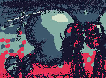 ". . . I hate you, Sunny. You cut me in half." *lore abt Bowtie the bow tie, she doesn't trust anyone now*