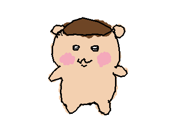 HONEYs様のリクエストでちいかわのくりまんじゅうをかきました!!へんだけどそこはきにしないで!!🙇😄