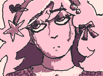 I drew Sadie, an OC of ST4R (I couldn't find how to link her here but it is what it is). I hope Sadie can be happy someday :]