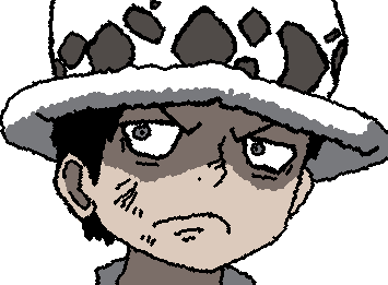 Trafalgar Law as a wee little boy.