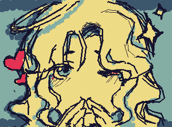 ever seen an angel thinking about her two husbands? now you have <3