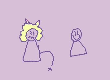 I think Puck's horns look like candy @Eli-draws Silly Circus