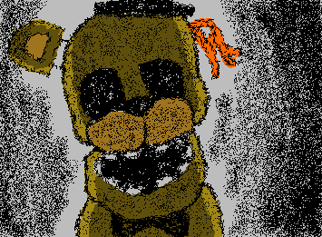 Golden Freddy from [fnaf] :D