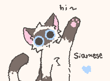 ✨we are siameeese if u pleeeeeease...✨ this is day 2 of doodling random cat breeds!! thx @GabsXD for requesting this ur my idol fr