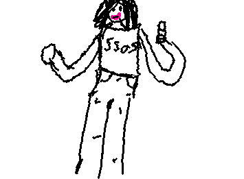 @tinyfwend your long legged super star. OMG NOBODY MIND HOW BAD IT ITS PLZ I CANT DRAW FULL BODY FOR THE LIFE OF ME