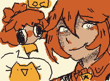 Aquí dejo un dibujito de mi Oc principal ,lo hice como en el 2022 y a cambiado mucho xD