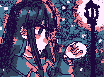 頑張って描いた！
ウチは冬生まれだから早く冬来て(寒いけど)
左手のは腕時計です