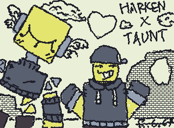 Please make an AU fan comic of them into a couple PLEASEEEEEEE