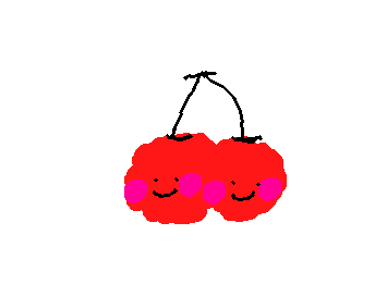 ふるーつかいてみたよ!これなにかわかる?