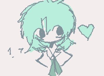 She’s my classmate:3
It’s look weird…