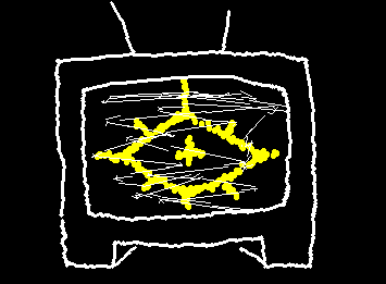 HEAVEN SAYS. HEAVEN SAYS. TURN ON THE TV.