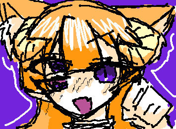 @syakaikouken オリキャラちゃん書かせていただきました‼️色は自己解釈、、、というか紫という感じが凄くあったのでお目々紫です🫶後もう一枚書きますね‼️