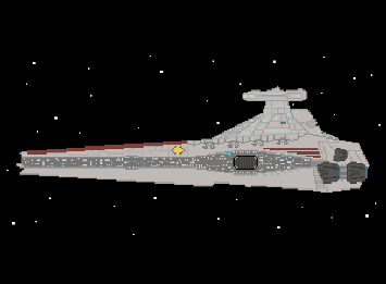 Lil pixel venator I made. Hope y'all like it! (if you can't tell already I love clone wars [I even said so in one of my posts])